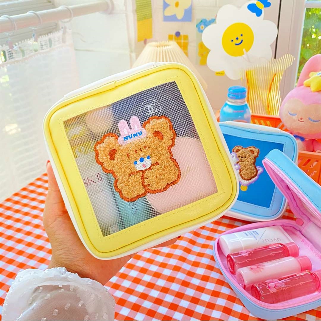 Immunisation Package 1st grade Epidemic Prevention Kits Transparent Cute Children Medicines Containing and portable health kits for kindergartens