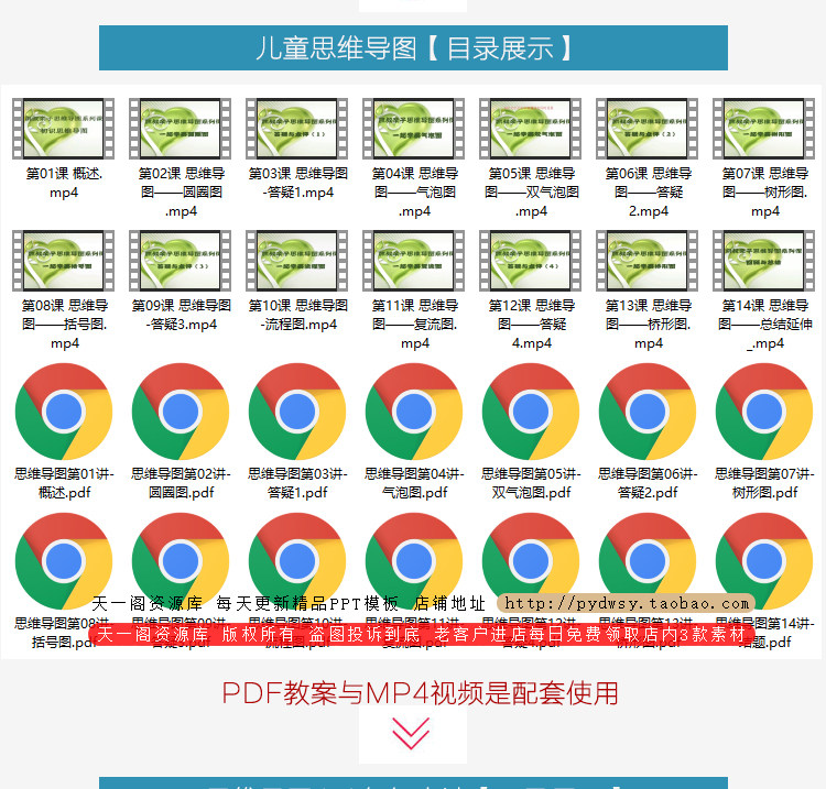儿童思维导图训练课程小学辅导视频教程学生课后作业思维空间锻炼