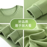 Толстовка, чай с молоком для работы, демисезонный лонгслив, делается под заказ, с печатью вашего логотипа, круглый воротник