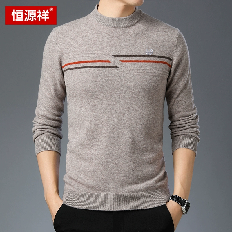 Áo len dệt kim cashmere nguyên chất của nam giới - Cặp đôi áo len