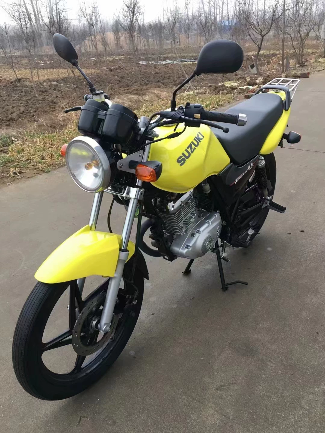Оригинальный Руи Шан улица мотоцикл EN125CC мотоцикл мотоциклы Suzuki кросс-езда мужская и женская мобильность держатель топлива запуск автомобиля