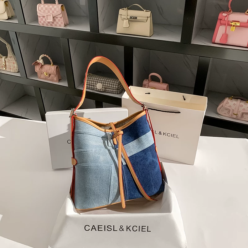 CAEISL&KCIEL Модная сумка через плечо, вместительная сумка через плечо