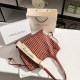 CAEISL/KCIEL women's bag niche design high-end houndstooth tote bag 2022 new one-shoulder handbag
