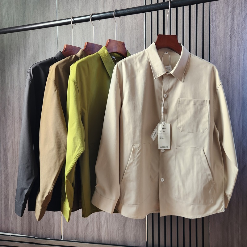 American Style! Tear-Resistant! Autumn Outdoor Windproof and Waterproof Mountaineering Sports Casual Shirt for Men and Women