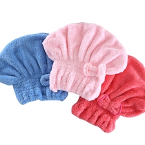 Hair dry cap lady quick dry long hair towel scarf shower cap