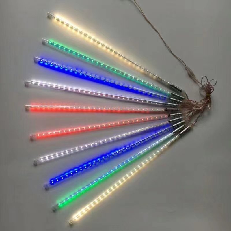 LED colorful lights flashing lights string full of stars colorful color changing net red lights meteor shower decorative lights star lights string lights