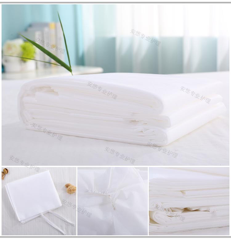 Dày du lịch dùng một lần sheets quilt cover pillowcase duy nhất ba mảnh khách sạn khách sạn bao phủ train ngủ túi ngủ