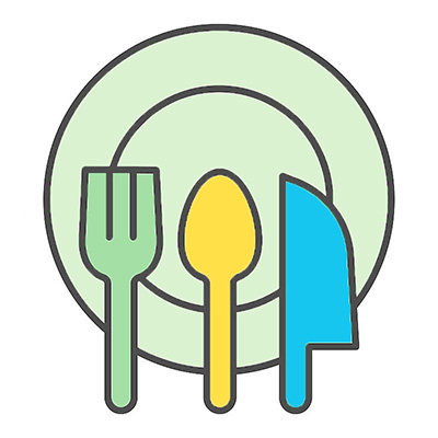 环保餐具超市的LOGO