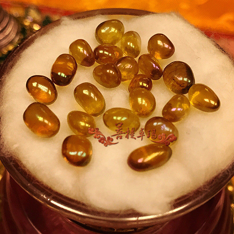 Sakyamuni Buddha Phantom Solid Son Dreamy Golden Junction large grain 6-8mm for Shelita RMB10