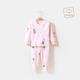 Bé quần áo mùa thu mùa thu quần bộ cotton 0-1 tuổi 3 tuổi trẻ em đồ lót bé trai bé gái pajama nhà điều hòa không khí quần áo.