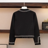 Весенний осенний трикотажный комплект для матери для пожилых людей, штаны, куртка, размер