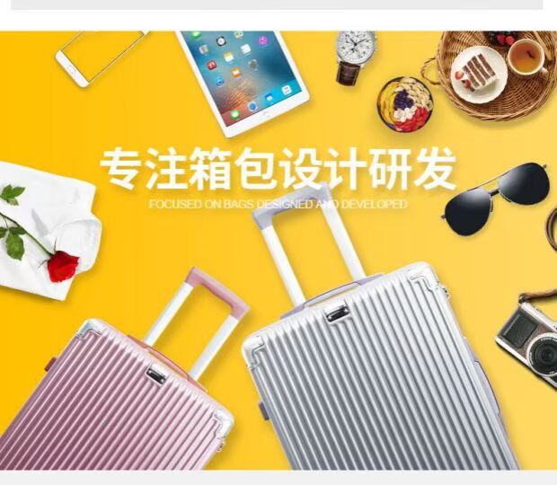 Vali nam Phiên bản tiếng Hàn của nam sinh viên đại học xu hướng xe đẩy hành lý cá nhân mật khẩu du lịch sáng tạo vali hồng