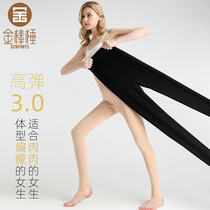 Gold bar Hammer High Play Women Wool Knit Pedaling Pants Slim Fit 3118 Outer wear Body Slim Fit Underpants Warm Autumn Winter