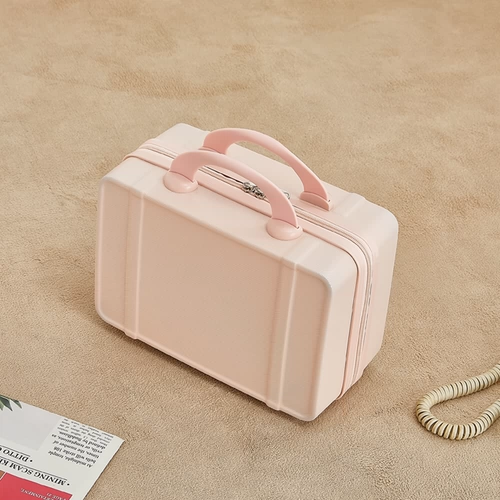 Милый портативный чемодан подходит для мужчин и женщин, подарочная коробка, популярно в интернете, 14 дюймов, делается под заказ, с печатью вашего логотипа