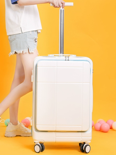 Чемодан для матери, тележка, популярно в интернете, 24 дюймов, из натуральной кожи