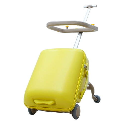 Чемодан с сидением, универсальная коробка подходит для мужчин и женщин для путешествий, 20 дюймов