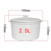 hop com giu nhiet clock and clock Lò vi sóng đặc biệt nồi cơm điện nồi cơm điện đa năng có nắp nồi thủy tinh dùng trong nồi cơm điện - Hộp cơm điện sưởi ấm cà mèn giữ nhiệt lock&lock Hộp cơm điện sưởi ấm