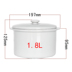 hop com giu nhiet clock and clock Lò vi sóng đặc biệt nồi cơm điện nồi cơm điện đa năng có nắp nồi thủy tinh dùng trong nồi cơm điện - Hộp cơm điện sưởi ấm cà mèn giữ nhiệt lock&lock Hộp cơm điện sưởi ấm