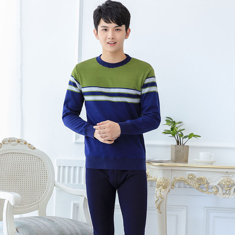 Thêm cộng nhung dày để giữ ấm 13 lót 14 bộ mens cơ sở trường trung học 17 học sinh trung học 18 tuổi 15-19-20 tuổi 16.