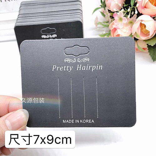 Аксессуар для волос, карточки, заколка для волос с бантиком с аксессуарами, в корейском стиле, DIY