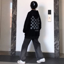 Sweater women 2021 spring new waitmore hooded coat Korean version of tide ins Super fire student loose top