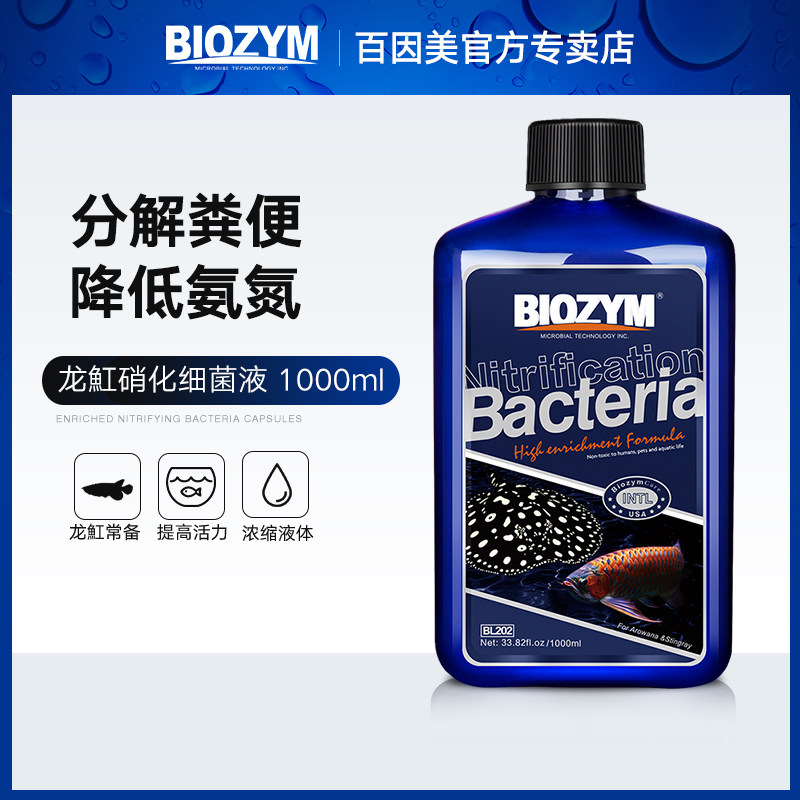 100 Inamelized bacteria Water purification live bacteria Water family digestive bacteria Longfish Rays Fish High Concentrated Nitrobacteria 1000ml-Taobao