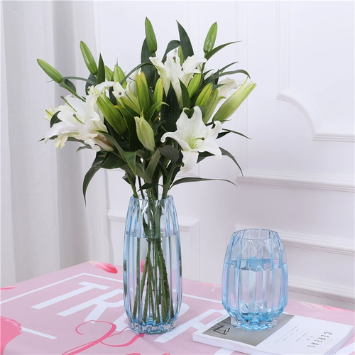 Европейская стиль стеклянная прозрачная ваза
