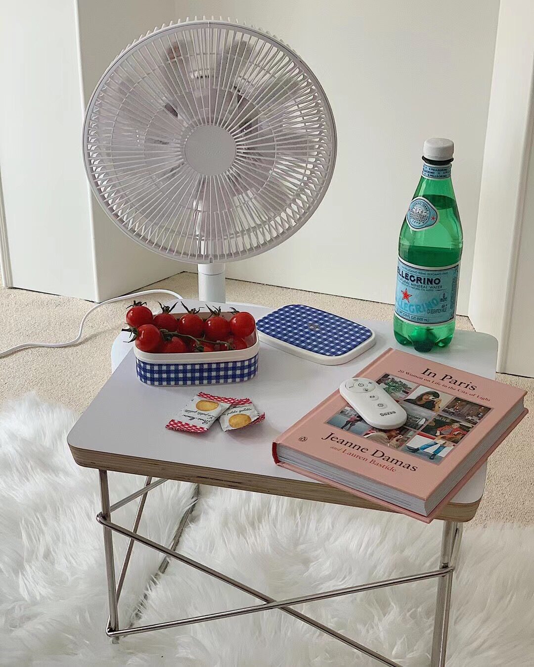 DPstudio Eames medieval style square coffee table small room side table Bauhaus style solid wood multi-layer