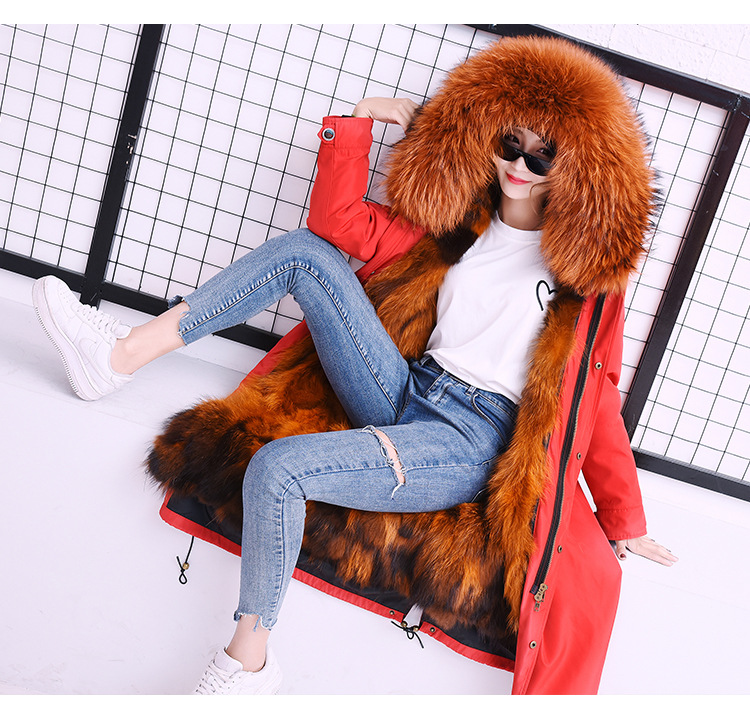 Manteau de fourrure femme - Ref 3174621 Image 21