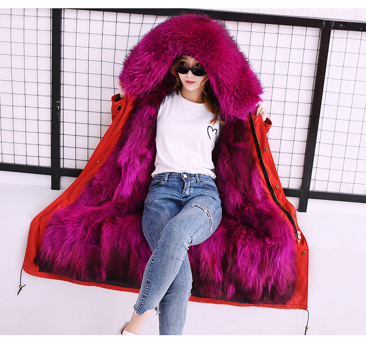 Manteau de fourrure femme - Ref 3174621 Image 26