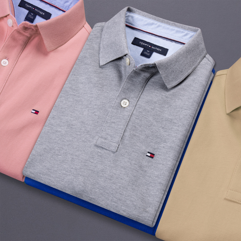 North American Genuine Tommy Tommy Short-Sleeved Polo Shirt for Men, Pure Cotton Lapel, New Summer Casual Large Size Versatile T-Shirt North American Genuine Tommy Tommy Short-Sleeved Polo Shirt for Men, Pure Cotton Lapel, New Summer Casual Large Size Versatile T-Shirt