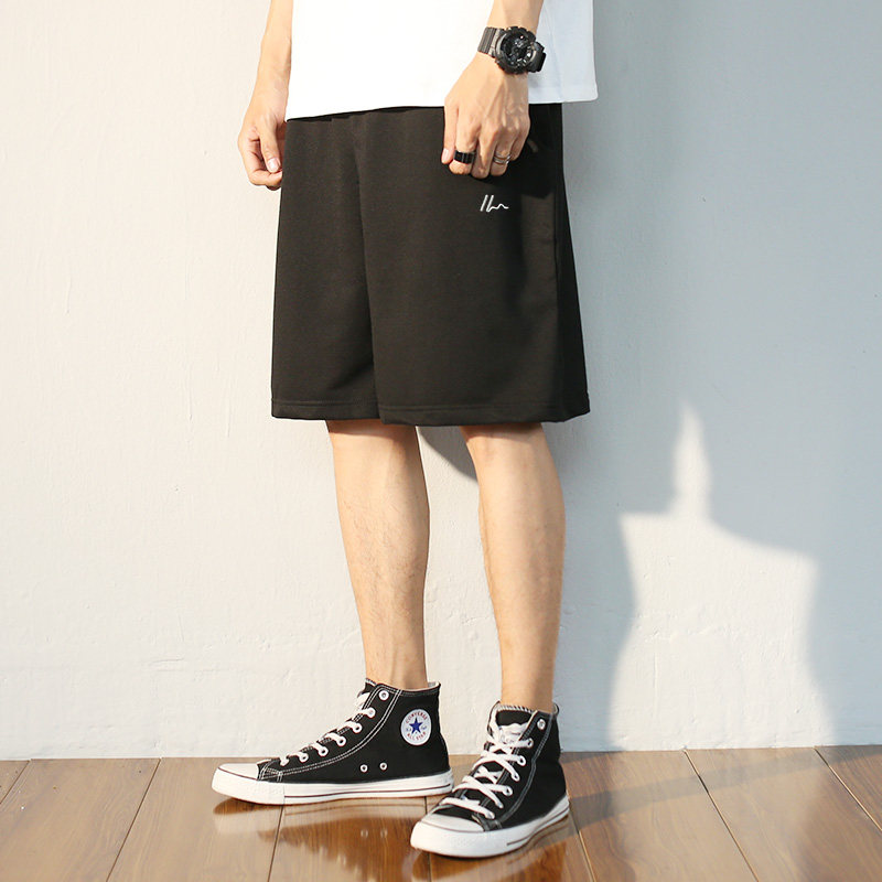 Pants Male Korean version Trend lenient Large size casual 5 Pants Summer New Student Personality 100 Hitch Sports Shorts