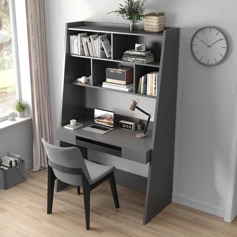 Fire Totem Children Desk Bookshelf Combination Integrated Brief Adolescent Students Study Desk Desktop Desk Computer Desk