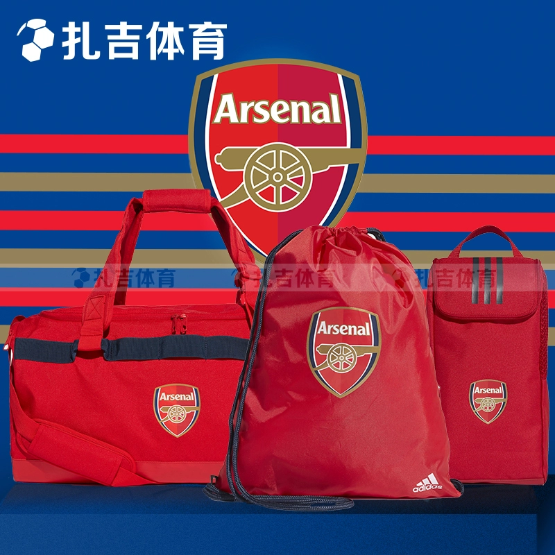 Zagi Sports Giày bóng đá Adidas Arsenal được trang bị Ba lô dây rút Tote EH5098 EH5100 - Bóng đá