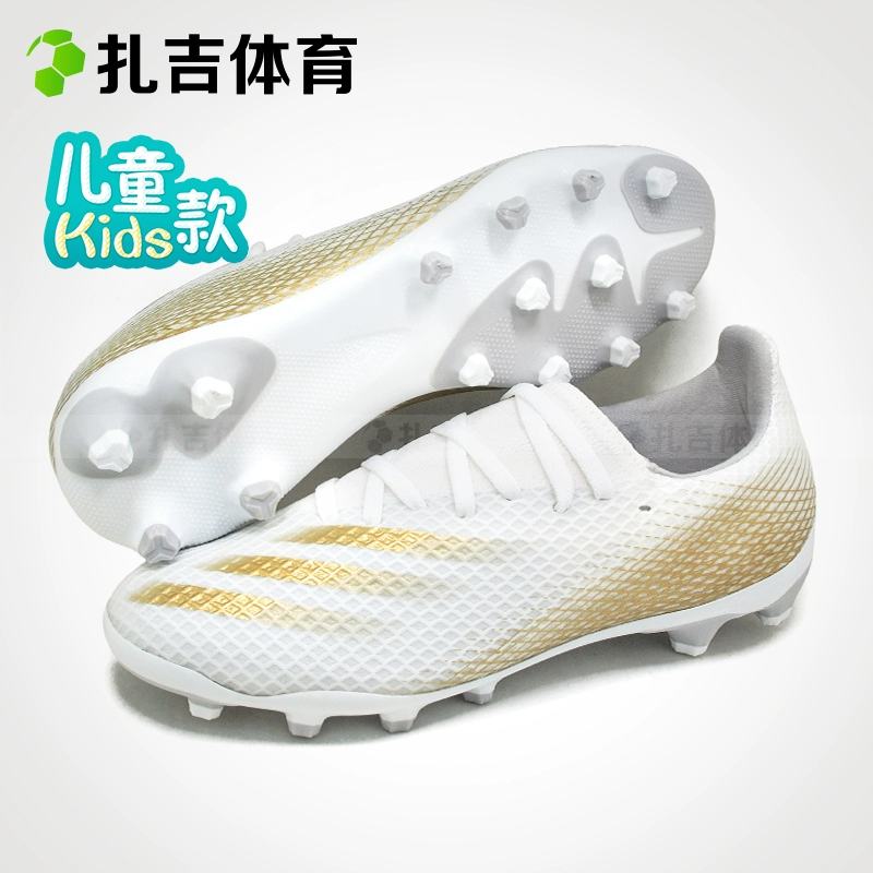 Zaghi Sports Adidas X Ghosted.3 MG Móng ngắn Human Grass Thanh niên Giày bóng đá EG8155 - Giày bóng đá