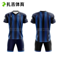 SJ20412 Blue Top + темно -синие шорты