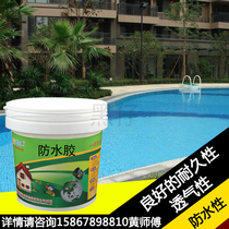 Transparent roof waterproof material waterproof glue filler external wall bathroom tile waterproof coating plugging King bag