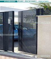 Customize minimalist Chinese Courtyard Door Villa courtyard gate single open door to open door Cell Country yard Large