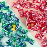 Wanhe Coca -cola Flavor Hard Sugar 350GX3 Сумки конфеты Оптовые закуски пищевая лимонная сода Спрайт Спрайт.