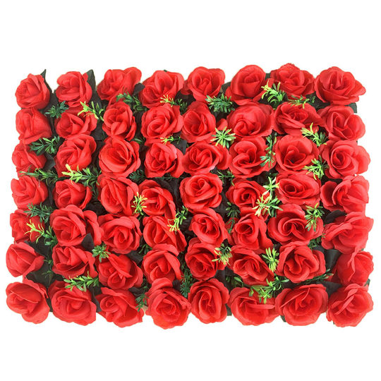 婚庆绢花排花结婚礼布置花拱门花排彩门拱形门配套花排花墙装饰花