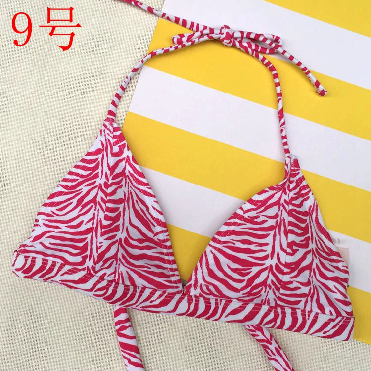 Giải phóng mặt hàng linh tinh Nhuộm Áo tắm Bikini Nữ Một mảnh Top Girl Ren Cup A Cup 4701 - Bikinis