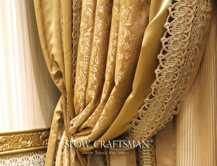 Кружевная кайма slow craftsman出口欧洲高端贝拉系列 窗帘抱枕家具欧式织带花边