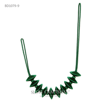 SLOW CRAFTSMAN exports European spiritual bamboo series simple Chinese style curtain hanging ball tie rope tie rope tie