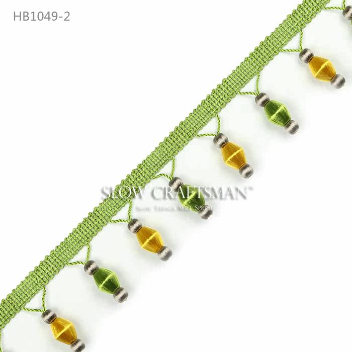 Кружевная кайма slow craftsman出口欧洲高端初南系列 窗帘抱枕家具简约流苏花边