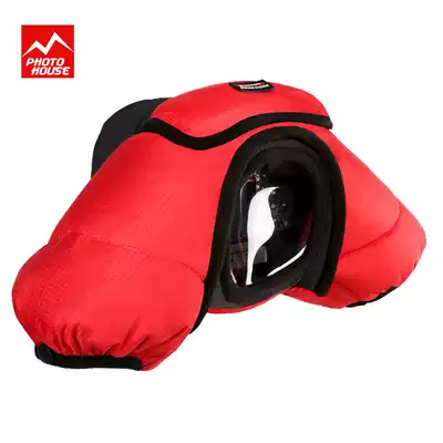 Winter outdoor micro single-lens camera camera down insulation warm cover antifreeze cold cover Sony A6000 A6400 5100