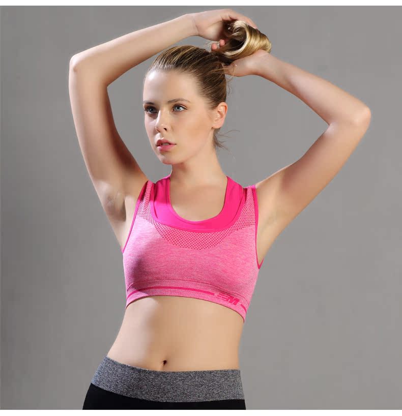 Vest hai lớp thể thao tập hợp áo ngực nữ khô nhanh chạy không có dấu vết sinh viên đồ lót thể dục hai mảnh giả áo lót nữ