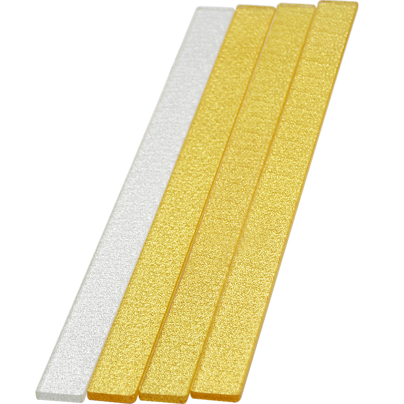 Transparent crystal mahjong card ruler acrylic mahjong card ruler mahjong stick push card ruler large mahjong stick row ruler