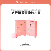 Whale language smokeless scented candle gift box bedroom room to send girlfriend best friend Valentines Day gift birthday gift niche
