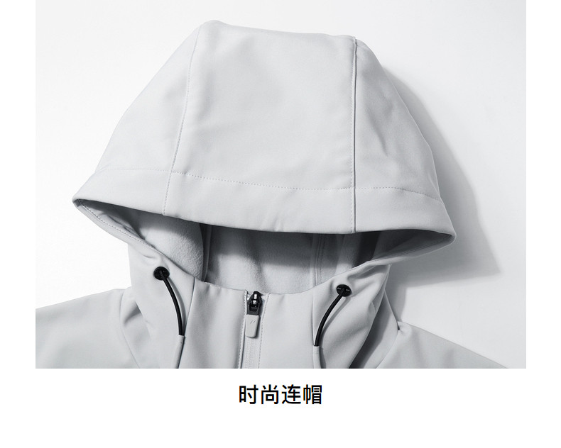 小神价 七匹狼 2020秋季新款 防风防泼水 男保暖弹力软壳夹克 图20