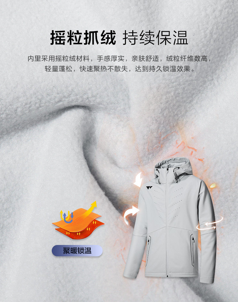 小神价 七匹狼 2020秋季新款 防风防泼水 男保暖弹力软壳夹克 图5